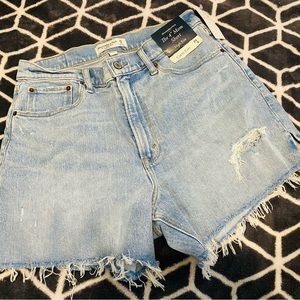 abercombie and fitch curve love shorts